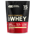 Optimum Nutrition Gold Standard 100% Whey Muscle Building And Recovery Protein Powder With Naturally Occurring Glutamine And Bcaa Amino Acids Vanilla Ice Cream Flavour 15 Servings 450 G