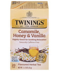 Twinings Lemon & Ginger, Caffeine-Free Herbal Tea Bags, 100 CT Box (1 Pack) | Spicy & Tangy, Ginger, Lemon Peel, Lemongrass, Blackberry Leaves, Soothe Digestion, 100 Foil Lined Individually Wrapped Bags