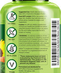 NATURELO One Daily Multivitamin for Women - Energy Support - Whole Food Supplement to Nourish Hair, Skin, Nails - Non-GMO - No Soy - Gluten Free - 120 Capsules | 8 Month Supply