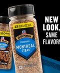 McCormick Grill Mates Seasoning, Montreal Steak, No MSG Added, Gluten Free, No Artificial Flavors, For Transforming Everyday Cuts of Meat and Vegetables into a Grilling Masterpiece, 11.62 oz