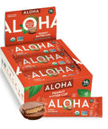 Aloha Organic Plant Based Protein Bars Chocolate Chip Cookie Dough, 1.98 Oz,(Pack of 12)