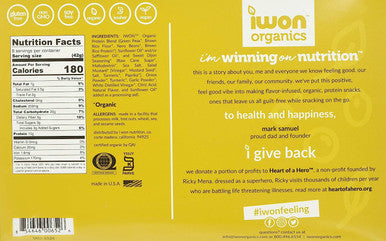 IWON Organics Protein Stix Sweet Dijon, 8 Count