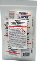 MG Chemicals 99.9% Isopropyl Alcohol Wipe, 6" Length x 5" Width (Bag of 25)