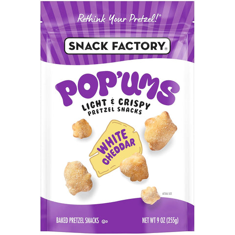 Snack Factory Pop'ums Sea Salt Pretzel Snacks 9 Oz Bag