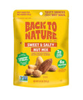 Back to Nature Premium Nut Mix - Cashew, Almond & Pistachio Blend, Dry Roasted with Sea Salt, Non-GMO High Protein Snacks, 9 Ounce (Pack of 9) | Cashew Almond Pistachio Mix, Kosher, No Dairy Added, Non GMO No High Fructose Corn Syrup No Artificials, Wholesome Snacks 9oz