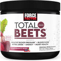 Force Factor Total Beets Drink Mix Superfood Powder with Nitrates to Support Circulation Blood Flow Nitric Oxide Energy Endurance and Stamina Cardiovascular Heart Health Supplement 30 Servings