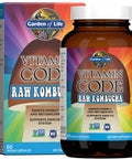 Garden of Life Vitamin Code Raw Kombucha (60 Ultra Zorbe Vegan Capsules), 1 Units