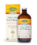 Flora Udos Choice Omega 369 Oil Blend Made with Organic Flax Sesame Sunflower Seed Oils PlantBased Vegan Omega Fatty Acids Based on Ideal 211 Ratio 17fl oz. Glass Bottle