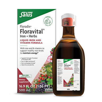 Floradix Floravital Liquid Iron Formula 500 ML