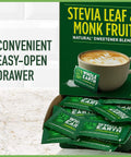 Whole Earth Stevia & Monk Fruit Sweetener Bundle (400 Count Packets + 9.8 Ounce Jar)