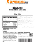 Bulksupplements.Com Bcaa 2:1:1 Powder - Branched Chain Amino Acids. Bcaa Powder, Bcaas Amino Acids Powder - Unflavored & Gluten Free, 6000Mg Per Serving - 83 Servings, 500G (1.1 Lbs)
