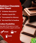 Barlean's Essential Woman Chocolate Mint Blend From Flax Oil With Omegas 3 6 And 9 And Gla Vegan Non Gmo Gluten Free 16 Ounces Fg-10056