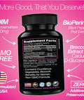 Saint Mingiano Dim 300Mg Diindolylmethane Supplements | Hormone Estrogen And Menopause Balance | Supports Hot Flashes & Night Sweats | 60 Capsules