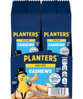 PLANTERS Deluxe Honey Roasted Whole Cashews, Party Snacks, Plant-based Protein, 2 oz Bags (Pack of 15)