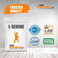 BulkSupplements L-Serine Powder - Brain Supplement - Sleep Powder - Mental Focus - Amino Acid Nutritional Supplements (1 Kilogram)