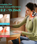 Skg H7 Neck Massager For Pain Relief Deep Tissue, Shiatsu Neck And Shoulder Massager 4D Electric Kneading Massager With Heating Relax At Home Office Car, For Men Women, Maye Musk'S Choice