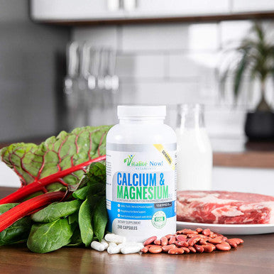Best Calcium & Magnesium + Vitamin D3 400 Iu - Highly Absorbable With Boron - 10 Forms Of Calcium + Phosphorus For Bone Strength - All Natural - 240 Capsules - 2 Month Supply
