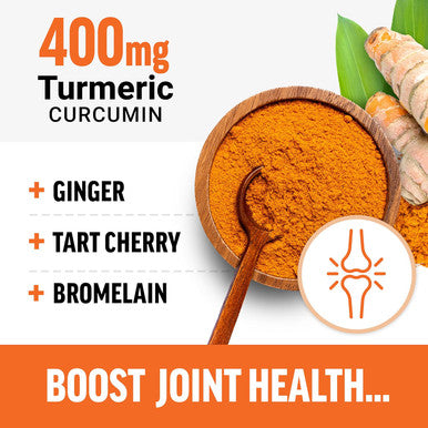 Force Factor Better Turmeric Supplement 400Mg With Black Pepper & Ginger, Extra Strength Joint Support, Superior Absorption, Like Turmeric Gummies, Fruit Splash, 60 Turmeric Chews