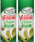 Sensible Portions Stacked Garden Veggie Chips, Salt & Vinegar, 5 oz
