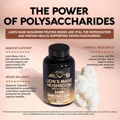 NUTRAHARMONY Liquid Biotin, Collagen Drops & Lions Mane Mushroom Capsules