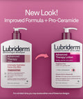 Lubriderm Advanced Therapy Fragrance- Moisturizing Lotion With Vitamins E And Pro-Vitamin B5, Intense Hydration For Extra Dry Skin, Non-Greasy Formula, Pack Of Three, 3 X 16 Fl. Oz
