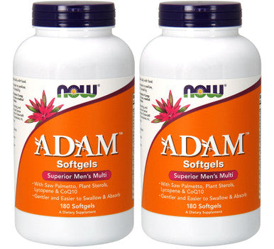 Now Foods Adam Men'S Multiple Vitamin, 180 Softgel (2 Pack)