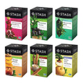 Stash Tea Relax and Unwind Tea Sampler - Assorted Specialty Tea Gift Set, Calming Herbal Teas to Support Relaxation, 7 Flavors, 35 Tea Bags