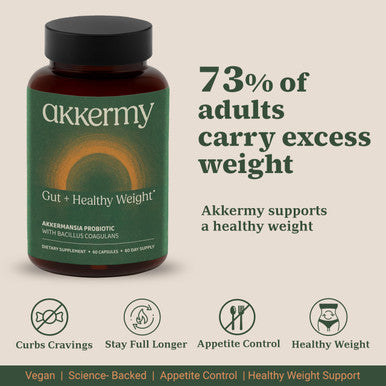 Akkermy Akkermansia Probiotic For Appetite Suppressant & Craving Control