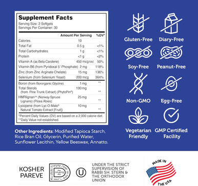 Zahler Prostaid+ Prostate Supplements For Men With Lycopene & Norway Spruce For Urine Flow, Prostate Support - Made In Usa, Kosher - Prostate Health Supplements For Men (60 Vegetarian Softgels)