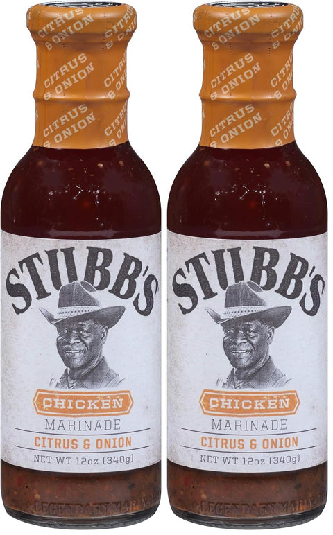 Stubb's Citrus & Onion Chicken Marinade, 12 oz