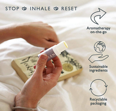 Scentered Sleep Well Aromatherapy Balm Stick - Sleep Aid for Restful Sleep & Bedtime Relaxation - Lavender, Chamomile & Ylang Ylang Blend