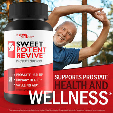 Sweet Potent Revive - Our Best Prostate Support Supplement For Men S Health - Advanced Prostate Supplements For Men - Prostate Health Supplements For Men Prostate Pills For Prostate Health