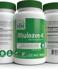 Acute Pain Formula RhuleaveK 1000mg Curcumin Boswellia and Black Sesame Seed Oil Joint and Muscle Relief Clinically Studied NonGMO and Gluten Free by Health Thru Nutrition Pack of 60