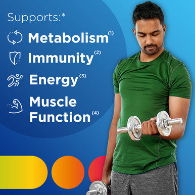 Centrum Multivitamin For Men Multivitamin/Multimineral Supplement With Vitamin D3 B Vitamins And Antioxidants Gluten Free Non-Gmo Ingredients - 200 Count