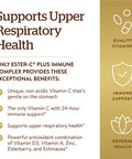 Solgar Ester-C Plus Immune Complex 90 Softgels - 24-Hour Immune Support - Supports Upper Respiratory Health - Plus D3 Zinc Elderberry & Echinacea - Non-Gmo Gluten Free Dairy Free - 45 Servings