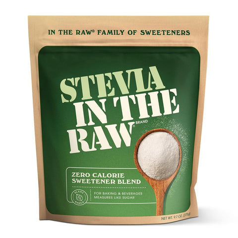 Stevia In The Raw Stevia Sweetener Packets 50 Ct Zero Calorie Stevia Sugar Substitute Packets No Erythritol or Artificial Flavors Vegan Gluten Kosher Low Glycemic Index