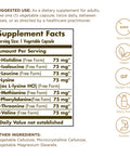 Solgar Essential Amino Complex 90 Vegetable Capsules (Pack Of 3) - Free Form Essential Amino Acids - Non-Gmo Vegan Gluten Free Dairy Free Kosher 270 Total Servings