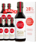 San-J - Gluten Free Tamari Soy Sauce - Specially Brewed - Made with 100% Soy - 64 oz. Container