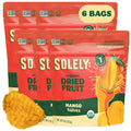 SOLELY Organic Dried Mango Halves, Large (Pack of 1) | One Ingredient | Vegan | Non-GMO | No Added Sugar