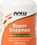 Now Foods Super Enzymes, 180 Capsules