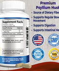 YUMMYVITE Premium Psyllium Husk Dietary Fiber Supplement 2175Mg, Non-Gmo, 120 Capsules