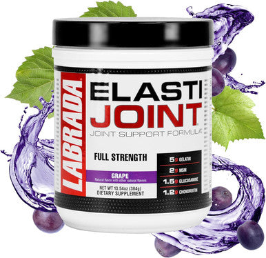 Labrada Nutrition Elastijoint Glucosamine Joint Support Supplement Powder for Men and Women Joint Relief and Bone Health Supplement with MSM Glucosamine Chondroitin MSM Gluten Free