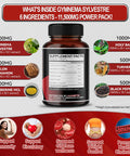Aumeto Ultra Gymnema Sylvestre Supplements - Enhanced with Berberine Ceylon Cinnamon Holy Basil for Optimal Immunity Pancreatic & Circulatory Function