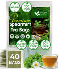 FreshDrinkUS, Premium 75 Mulberry Leaf Tea Bags, 100% Natural & Pure from Mulberry Leaves. Loose Leaf Herbal Tea. Made with Natural Material Tea Bags. No Sugar, No Caffeine, No Gluten, Vegan.