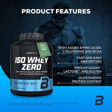 BioTech USA Iso Whey Zero Coconut 2.27kg