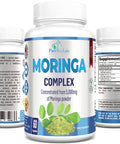 YUMMYVITE Moringa Capsules - Concentrated Complex Of Moringa Leaf & Moringa Seed From 5000Mg Of Moringa Powder, Super Antioxidant, 60 Capsules