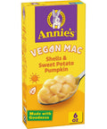 Annie's Organic Vegan Mac Shells and Sweet Potato Pumpkin, Pasta and Sauce, 6 oz