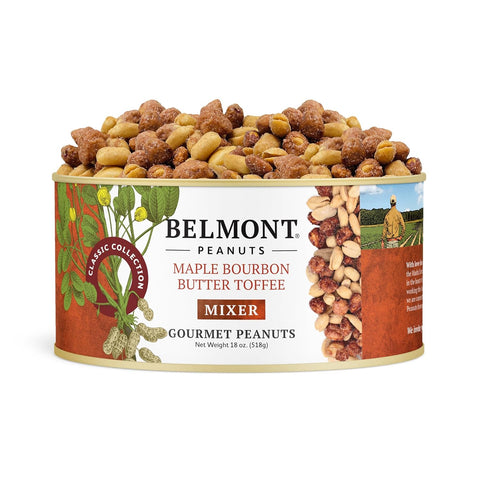 Belmont Peanuts Gourmet Sea-Salted Virginia Peanuts, 20 oz (1 Pack) ÃƒÂ¢Ã¢â€šÂ¬Ã¢â‚¬Å“ Only 3 Simple Ingredients, No Preservatives, 7g Protein ÃƒÂ¢Ã¢â€šÂ¬Ã¢â‚¬Å“ A Premium, Salty, Crunchy, Hand Seasoned Snack