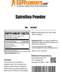 BulkSupplements Spirulina Powder - Green Powder Superfood Supplement, Antioxidants Source - Blue Green Algae Powder - 9g of Pure Spirulina , (1 Kilogram - 2.2 lbs)