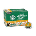 Starbucks K-Cup Coffee PodsÃƒÂ¢Ã¢â€šÂ¬Ã¢â‚¬ÂStarbucks Blonde Roast CoffeeÃƒÂ¢Ã¢â€šÂ¬Ã¢â‚¬ÂDecaf Veranda BlendÃƒÂ¢Ã¢â€šÂ¬Ã¢â‚¬Â100% ArabicaÃƒÂ¢Ã¢â€šÂ¬Ã¢â‚¬Â1 box (10 pods)